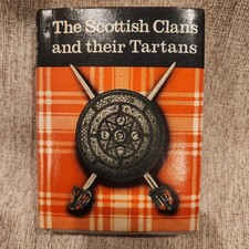 Scottish Clans and Their Tartans Hardcover mini Scotland vintage 1970s book picture