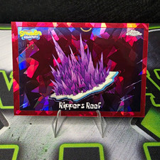 2025 Topps Chrome Sapphire SpongeBob SquarePants Rippers Reef #160 RED /5 picture