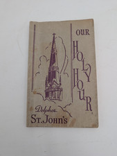 Our Holy Hour Delphos St. John's Vintage Prayer Book Catholic 1948 picture