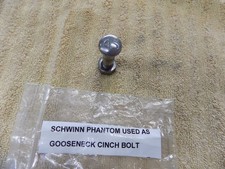 SCHWINN ORIGINAL PHANTOM GOOSE NECK  40's 50's AS CINCH BOLT #78 picture