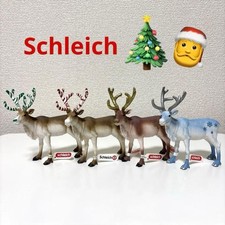 Schleich Christmas Limited tagged Reindeer set of 4 pieces From Japan picture