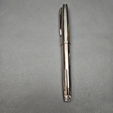 Waterford Writing Instruments Lismore Metal Rollerball Pen Silver Engraved picture