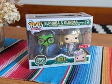 Funko Pop Wicked Elphaba And Glinda In Shiz Uniform 2-Pack Target Exclusive picture