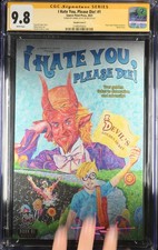 I Hate You, Please Die Signed by Daniel Scott Jr CGC 9.8 Metal Cover picture