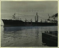 1968 Press Photo S. S. Delta Uruguay her first visit to home port of New Orleans picture