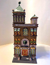 Department 56 Christmas in the City-City Globe Publishing Co. Lighted House 1997 picture