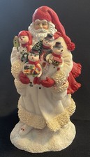 Limited Edition Snowman Santa From Pipka Prizm 13989 Christmas Figurine No Box picture
