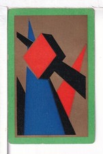 Single Vintage Playing Card, 