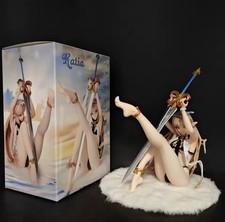 Wuthering Waves Cantarella Figure 20cm Elf Girl Sword Bikini PVC Anime Statue picture