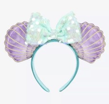 Tokyo Disney Minnie Ears Headband Ariel The Little Mermaid - Ship from US picture