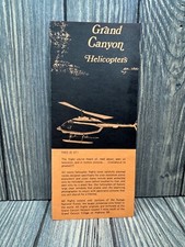 Vintage Grand Canyon Helicopters Vintage Brochure picture