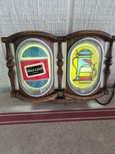 Vintage Carling Black Label Beer Lighted CASH REGISTER Tankard SIGN - WORKS picture