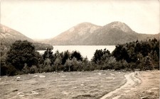 1905 Mountain View Of Jordan Pond Seal Harbor Maine ME Unposted RPPC 1927 picture