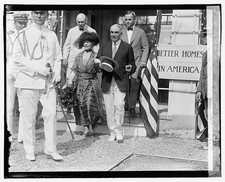 President Harding Dedicating Model House Better Homes in America 1923 picture