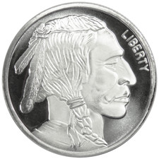 1-oz Buffalo .999 Fine SiIver Round picture