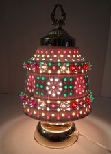 Vtg Mid Century MCM Lawnware Table Lamp or Hanging Lamp picture