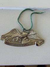 Gorham Sterling Silver American Heritage Eagle 1989 Ornament RARE picture