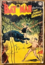 BATMAN 72 DAVID VERN REED STORY WINSLOW MORTIMER COVER DC COMICS 1952 VINTAGE picture
