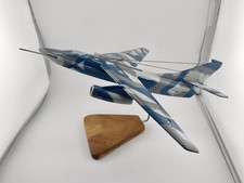 Built A-3B Navy Douglas Sky Warrior Model Airplane Camo Painted On Wood Stand  picture