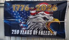 3x5 Ft 1776-2026 USA 250th Anniversary Eagle Flag 250 Years Freedom New picture