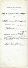 Renowned Abolitionist Frederick Douglass Signs Deed For Washington Land picture