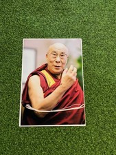 Rare hand-signed dalai Lama photo and his personal cord picture