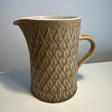1960s Danish Modern Ceramic Relief By Jens Quistgaard Milk Pitcher picture