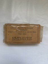 Vintage Military Kit Gauze The Bay Division Parke,Davis And Co picture