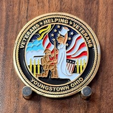 Disabled American Veterans Chapter 2 Youngstown Ohio Challenge Coin  M#27 picture