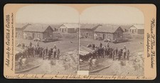 Photo:Selkirk Klondike Mining Camp 1900 Gold Rush Alaska Stereoview picture