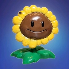Plants Vs Zombies Happy Sunflower Mini Figurine PVC 5cm Popcap Games picture
