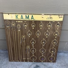 Vintage-K.A.M.A-MFG/USA-Display Board-No.K142R-R-23.5” Wide x 23.5” Tall-Used picture