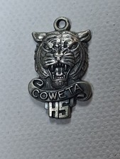 Sterling Silver Oklahoma Coweta High School Academic Award Metal Marked Sterling picture