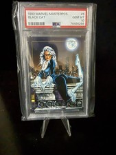 1992 Marvel Masterpieces PSA 10 Black Cat picture