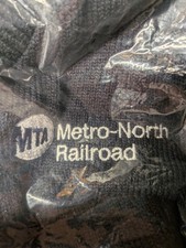 MTA Metro-North Railroad/LIRR Train Conductor Sweater Vest Sweatshirt. LARGE picture