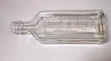 Vintage Furst-McNess Co Freeport ILL Medicine Bottle Clear Glass Embossed 8in picture