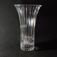 MIKASA PARK LANE LARGE FLARED VASE, Cut Lead Crystal, 10