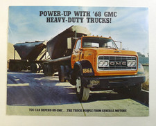 Original 1968 GMC Heavy-Duty Trucks BROCHURE picture