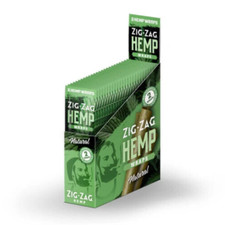 😎 FULL BOX ZIG ZAG HERBAL PAPERS - NATURAL LEAF 25 PACKS 2 IN EACH  ( 50 CT)✨👀 picture