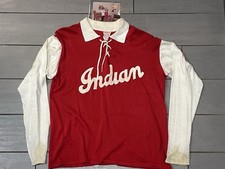 RARE Vintage 1950-60  Empire Tag Indian Motorcycle Club Racing Jersey LARGE picture