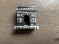 Vintage Paris Arc de Triomphe Metal Miniature Souvenir France picture