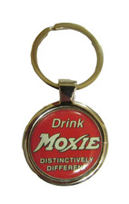 Moxie Soda  Key Chain, Drink Moxie Soda Logo Keychain, moxie Logo keychain picture