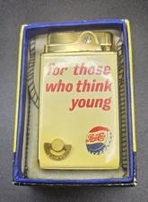 Vtg Now It's Pepsi  Musical Cigarette Lighter original box & sleeve Dixie Sanyko picture