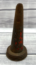 ANTIQUE EMBOSSED MOBIL OIL 
