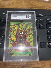 CARNAGE SGC 10 #19 1993 Marvel Masterpieces GEM MINT picture