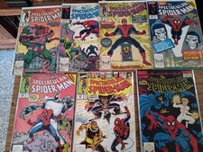 The Spectacular Spider-Man #156-161 + Annual #9 Book Lot of 7 comics (1989-1991) picture