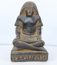 Ancient Egyptian Pharaonic Civilization For Scribe Seated Statue picture