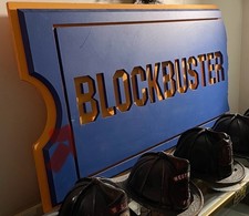 Original Blockbuster Video In Store Sign - Large picture
