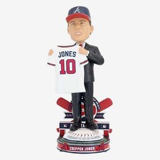 Chipper Jones Atlanta Braves 1990 MLB Draft Pick Bobblehead MLB Baseball picture