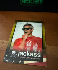 Jackass Johnny KNOXVILLE #10/10 GOLD Trading Card Zero Cool 2022  #1 1/1 picture